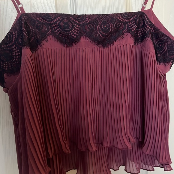 INTIMATELY FREE | Pleated Cropped Top Sz M - Picture 6 of 6